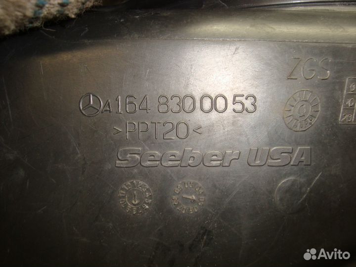 Корпус салонного фильтра W164 M642 A1648300053