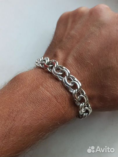 Серебряный Браслет Бисмарк