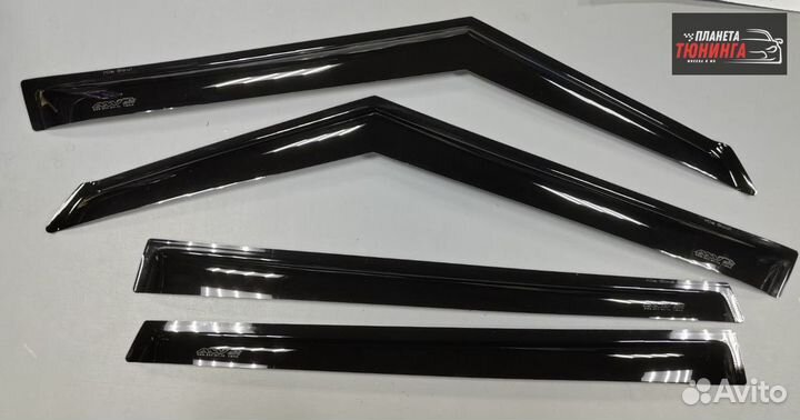 Боковые Ветровики Mitsubishi Outlander II