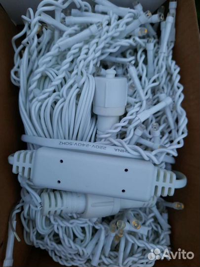 Гирлянда уличная бахрома