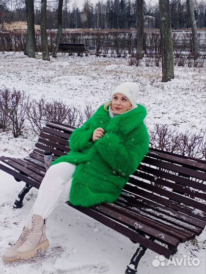 Эко шуба L-XL