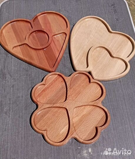 Менажница из дерева