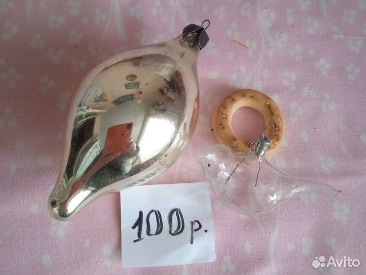 Елочные игрушки СССР