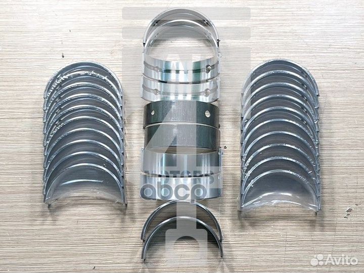 Вкладыши коренные EMB0762 10шт к-т STD D4HA D4H