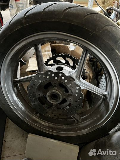 Kawasaki er6 задний диск тормозной