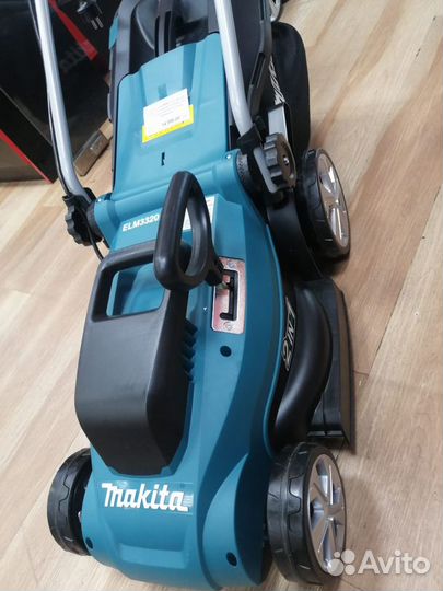 Электрическая газонокосилка makita ELM3320