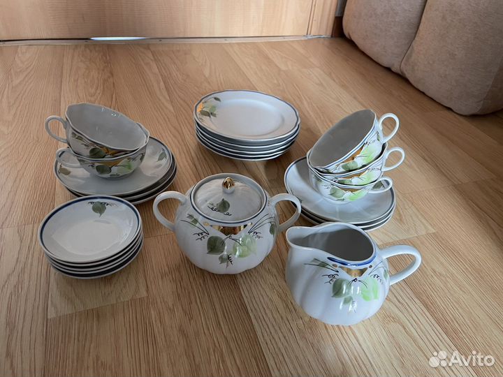 Чайный сервиз на 5 персон