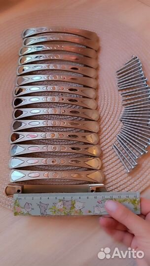 Ручки для мебели 96 мм 15 штук