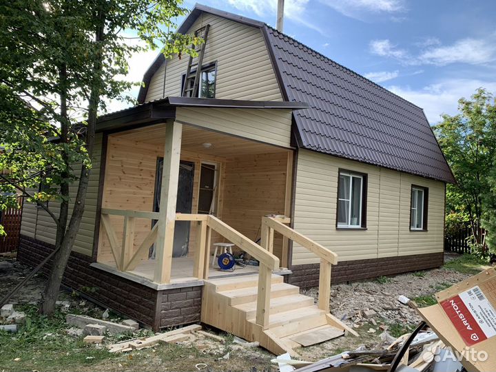 Отделка домов сайдингом