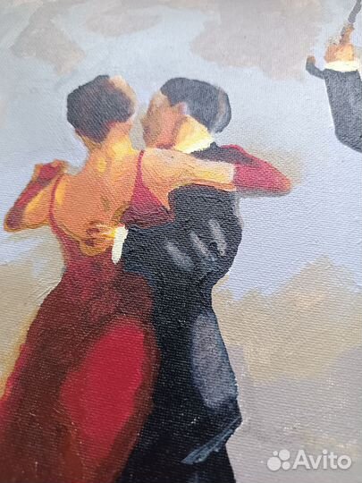 Картина акрилом на холсте Веттриано 40х50