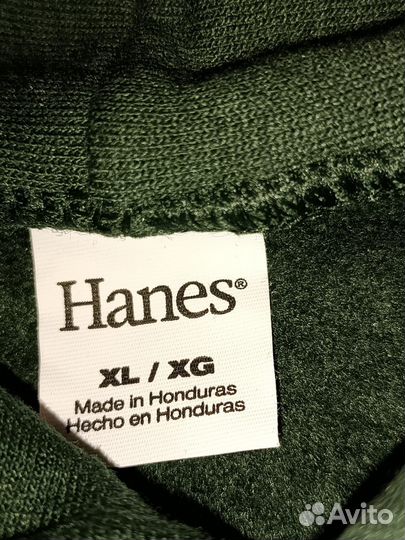 Толстовка худи новая XL Hanes оригинал