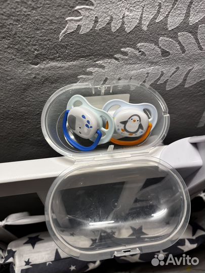 Соска пустышка avent 0 6 новая