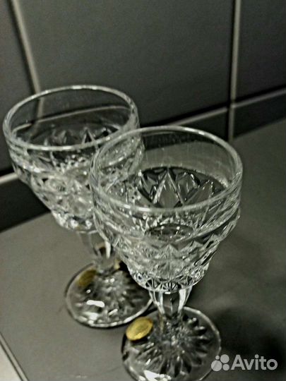Хрустальные фужеры- Чехия