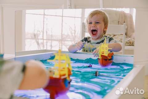 Световая песочница myplayroom с закрытым пеналом