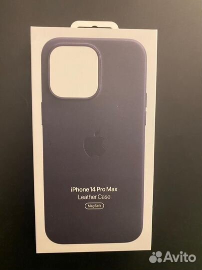 Чехол iPhone 14 Pro Max кожа оригинал