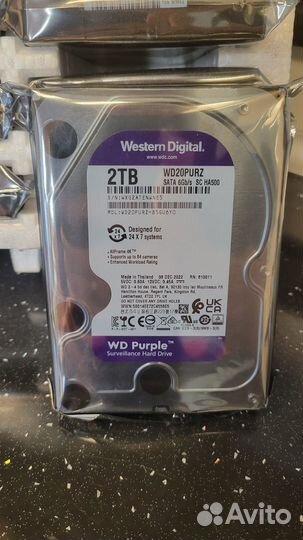 Жесткий диск WD Purple WD20purz HDD 2tb