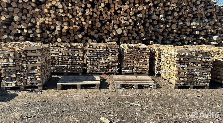 Дрова в укладку