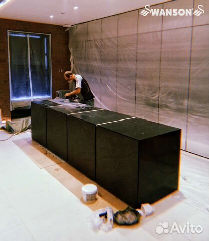 Услуги по изготовлению изделий из акрил. камня