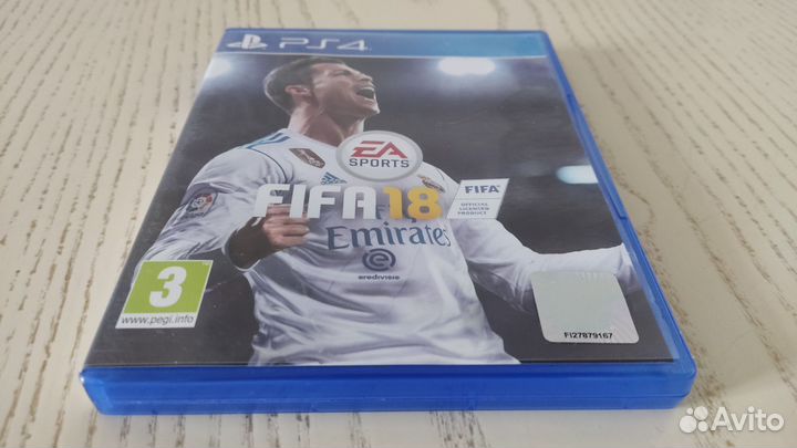 Fifa 18 PS4/PS5 +значок Fifa 18