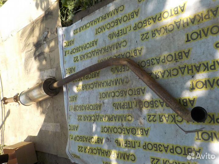 Средняя часть глушителя Peugeot 308 2007-2013