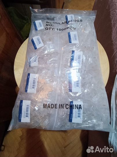 Коннекторы rj-45 несколько тысяч