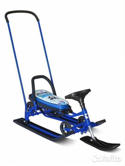 Снегокат с колесами