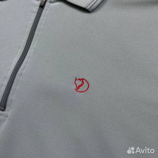 Футболка поло Fjallraven x 1/3 zip t-shirt