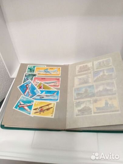 2 альбома с марками
