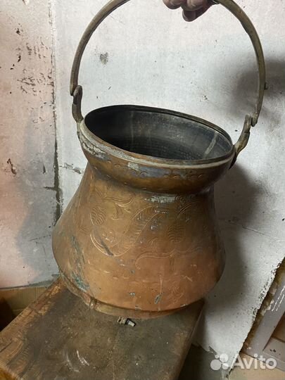 Ведро кашпо