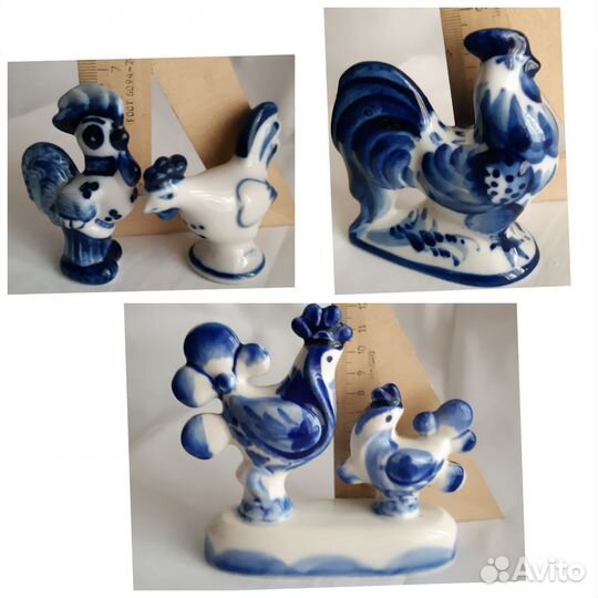 Гжель фигурки