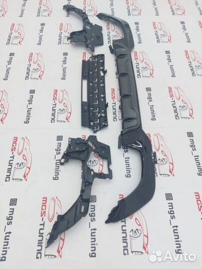 Диффузор 3 Series G20 M340 Competition Под карбон