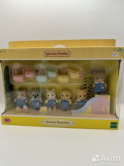 Sylvanian Families Малыши на детской площадке