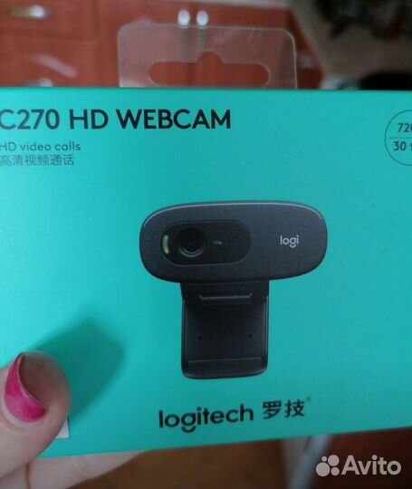 Вебкамера logitech c270