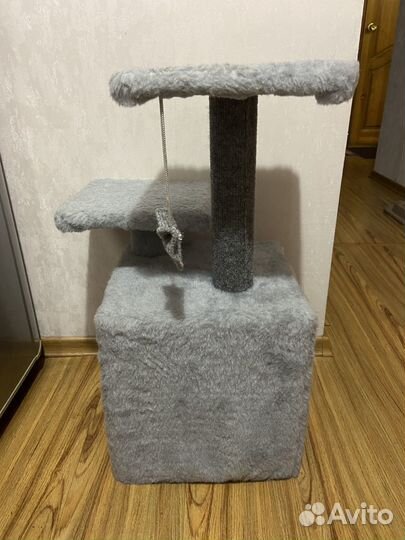 Когтеточка домик для кошки