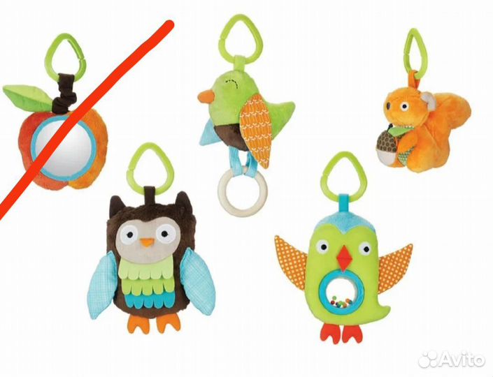 Развивающий коврик Skip hop Лесные обитатели