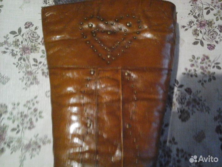 Демисезонные сапоги Паола