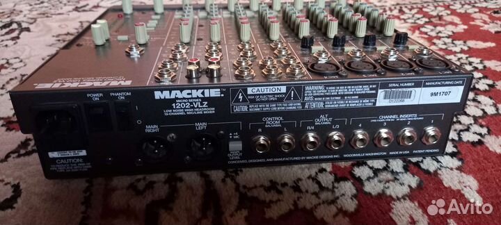 Микшерный пульт macki micro series 1202 vlz