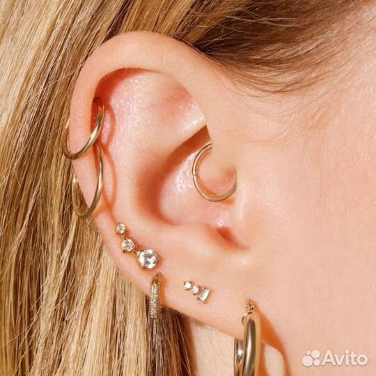 Прокалывание ушей. фотоэпиляция