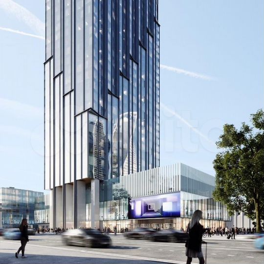 1-к. квартира, 54,4 м², 36/85 эт.