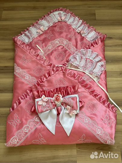 Конверт на выписку для девочки