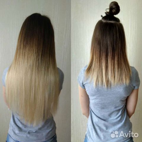 Наращивание волос. Кератиновое выпрямление. Ботокс