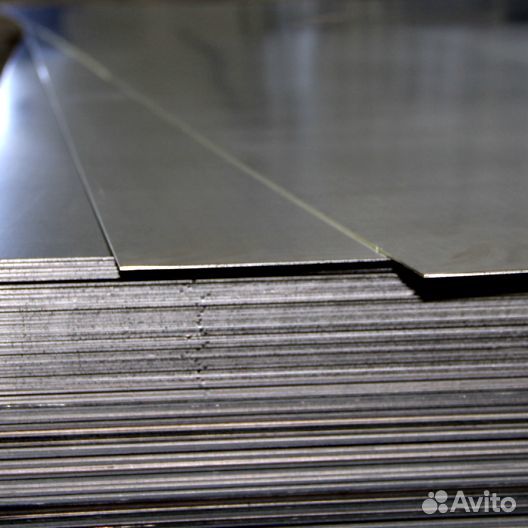 Титановый лист вт20 0,8х600х1500