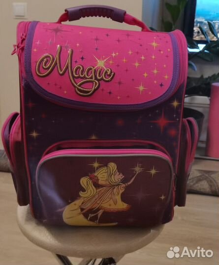Рюкзак школьный для девочки бу