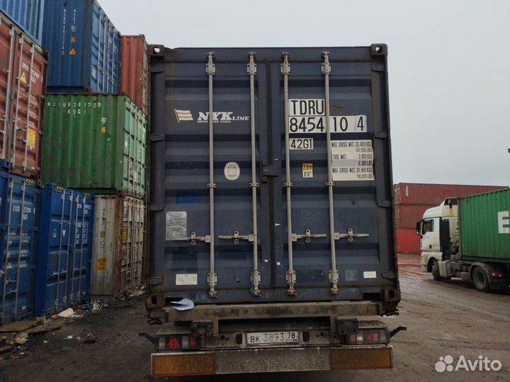 40 фут контейнер, Бесплатная доставка