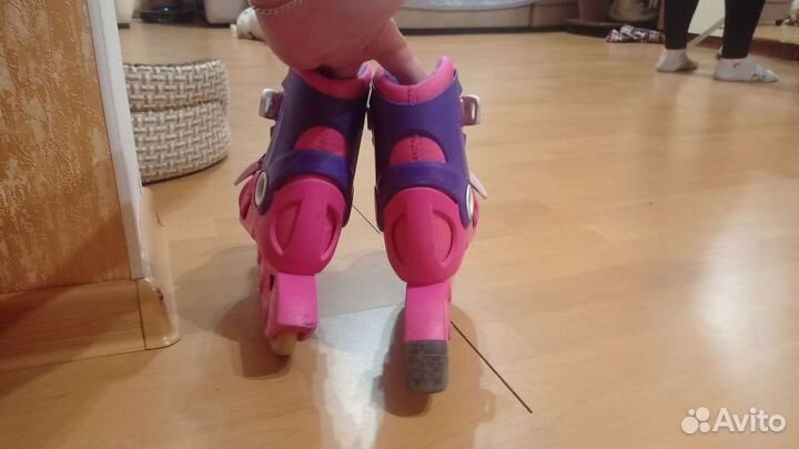 Роликовые коньки детские раздвижные