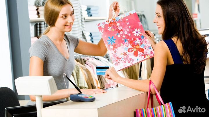 Кассир в магазин одежды