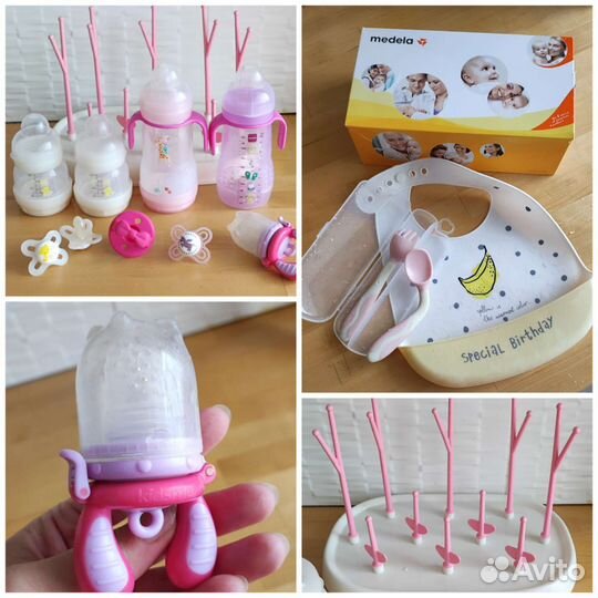 Бутылки, соски мам, молокоотсос Medela