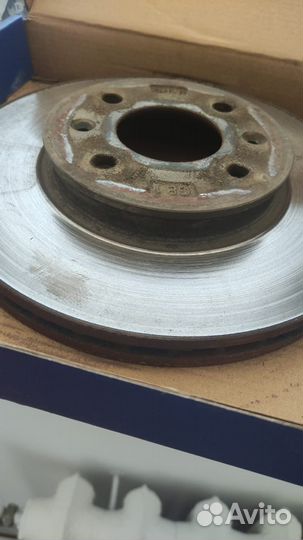 Передние томозные диски Hyundai Solaris