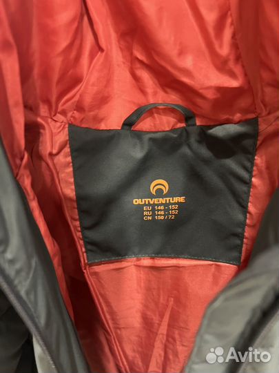 Пуховик outventure для девочки 152