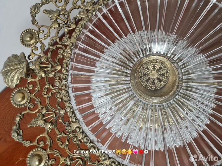 Фруктовница бронза